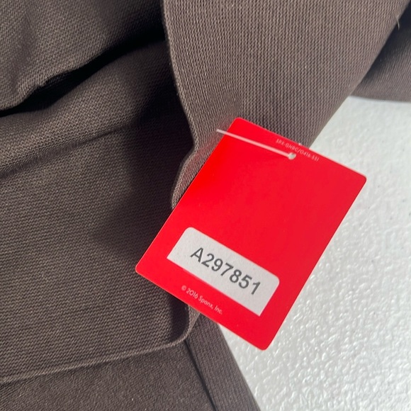 Spanx Sz Large Seamless Side Zip Leggings Brown Style A297851 NWT - Picture 5 of 10